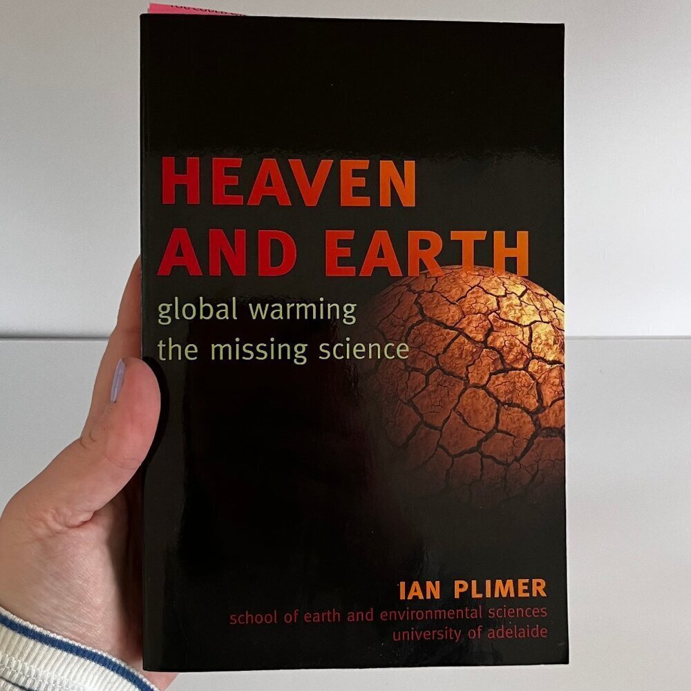 Heaven and Earth Global Warming Science Book Ian Plimer Natural Sciences Climate